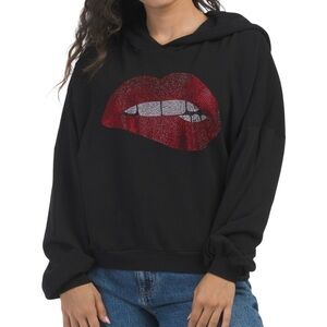 Lauren Moshi rhinestone 💋 sweatshirt!